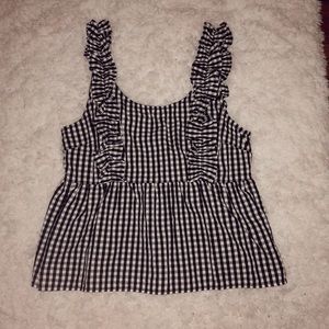 Forever 21 gingham tank top
